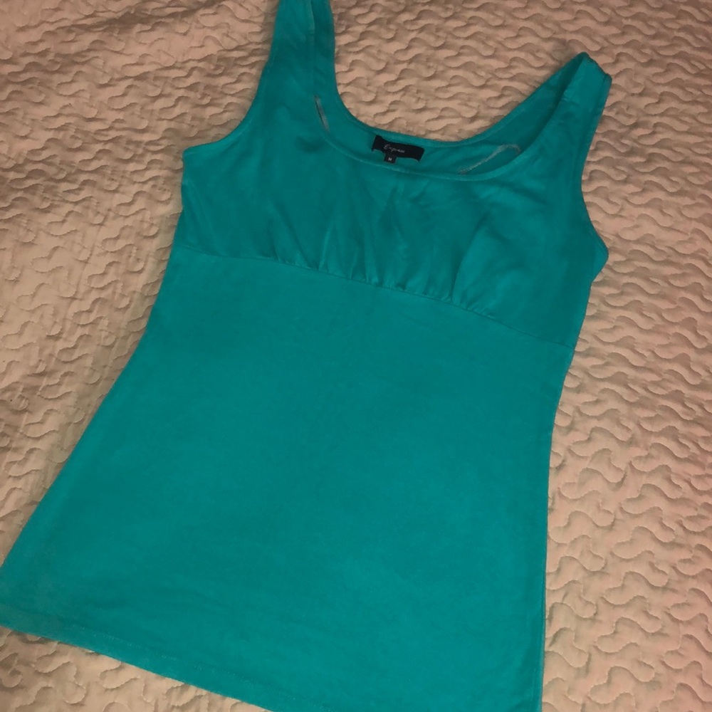 🌸Turquoise Express Tank